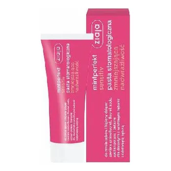 Dentální hygiena Ziaja Mintperfekt Sensitive zubní pasta snižující přecitlivělost 75 ml