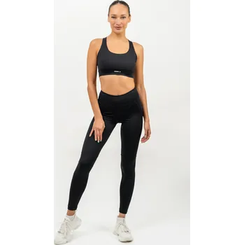 NEBBIA Sportovní racer back podprsenka AGILE černá S