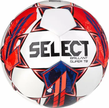 Fotbalový míč Select FB Brillant Super TB bílý/červený 5