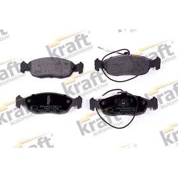 Brzdová destička Sada brzdových destiček, kotoučová brzda KRAFT AUTOMOTIVE 6005610