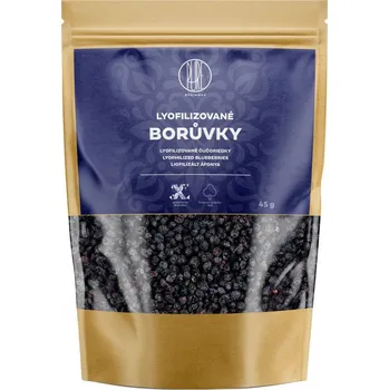 Ovoce BrainMax Pure Lyofilizované borůvky, 45 g