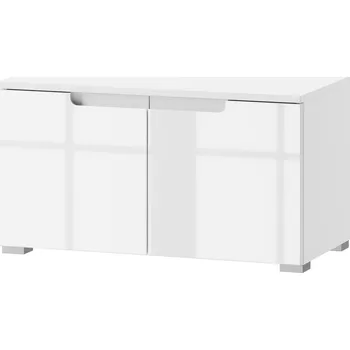 Komoda Komoda 2-dveřová SELENE 18 bílá lesk