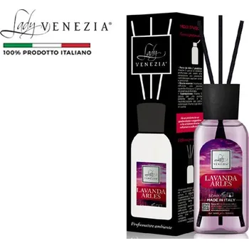 Aroma difuzér Lady VENEZIA Pokojová vůně 50ml LAVANDA ARLES