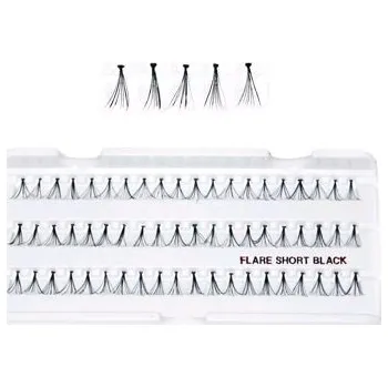 Péče o řasy a obočí FACE SYSTEM Řasy umělé - trsy SHORT 60ks
