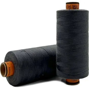 Nit Nitě Amann BELFIL-S 120 1000 m, barva tmavě šedohnědá