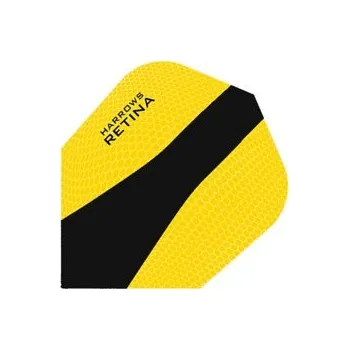 Příslušenství pro šipky HARROWS LETKY RETINA-X - YELLOW F2088