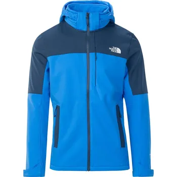 Pánská softshellová bunda Pánská Softshellová bunda THE NORTH FACE M DIABLO SOFTSHELL DETACHABLE HOOD NF0A7ZFSOFX1 – Modrá S