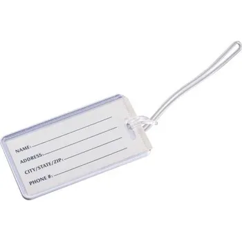 Příslušenství k zavazadlu Plastová visačka na zavazadla