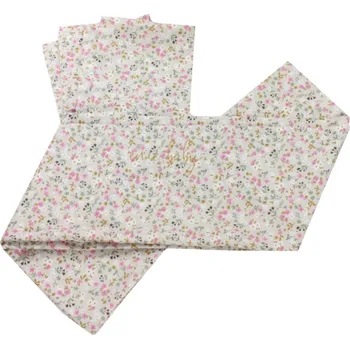 Povlečení enie baby Povlečení bavlněné ZALIA natural 100x135 a 40x60 cm