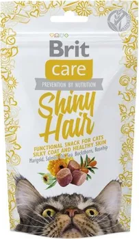 Pamlsek pro kočku Brit Care Cat Snack Shiny Hair 50 g