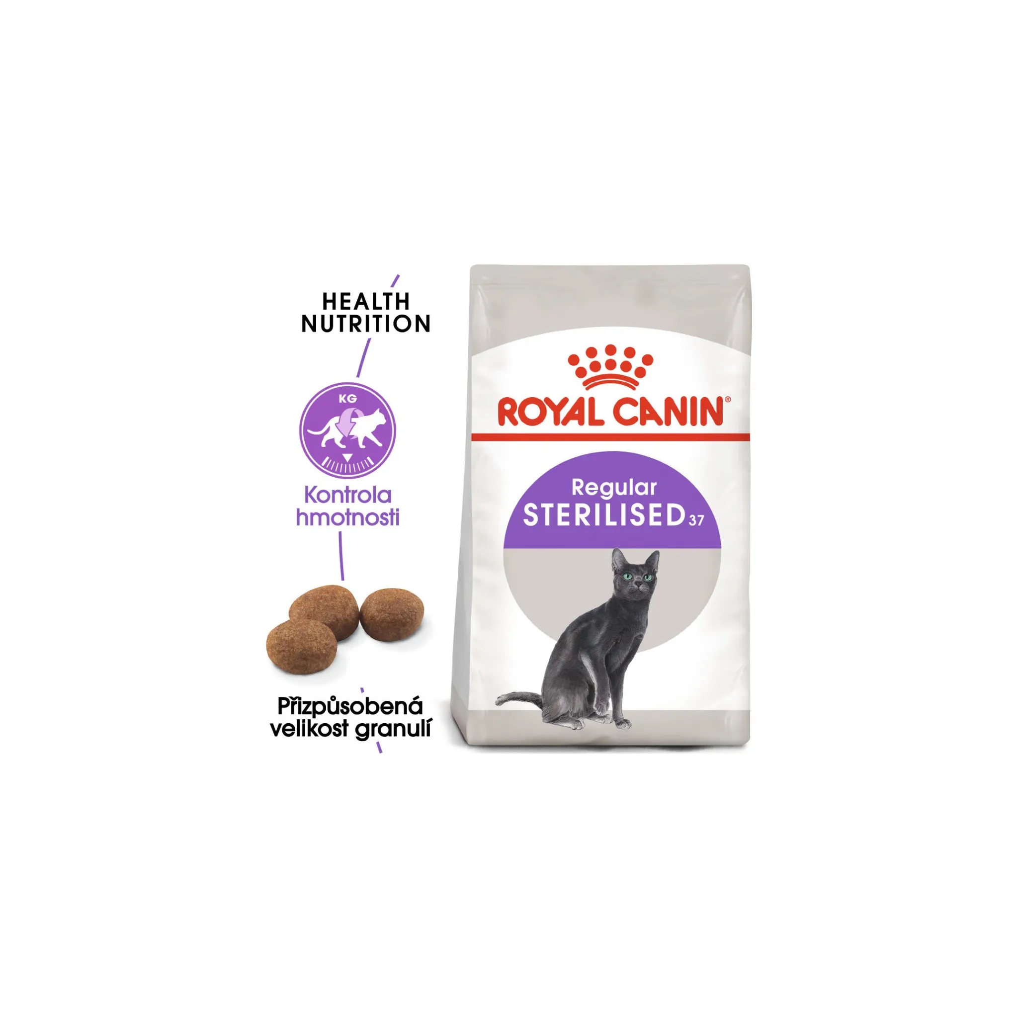 Fotografie 2 - Krmivo pro kočku Royal Canin Regular Sterilised 37 4 kg
