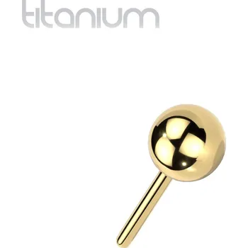 Piercing Šperky4U Kulička k PUSH IN piercingu TITAN - TIT1220-03