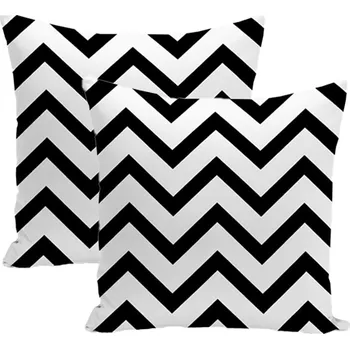 Povlak na dekorativní polštářek XPOSE® Bavlněný povlak na polštář LILLE V2 40x40 cm 2ks, Bavlna + Prodloužená možnost vrácení zboží do 50 dnů