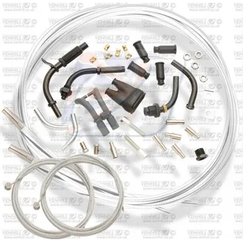 Lanko plynu univerzální sada Venhill U01-4-150-WT 1,35m (čtyřtakt) bílá