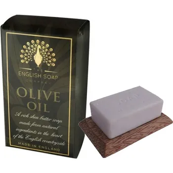 Koupelová kosmetika ENGLISH SOAP Mýdlo 200g PURE OLIVE OIL