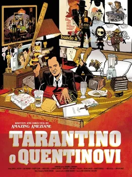 Komiks pro dospělé Tarantino o Quentinovi - Amazing Améziane (2023, pevná)