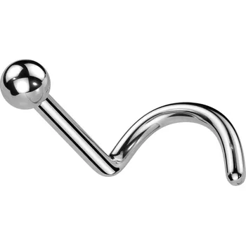 Piercing Šperky4U Piercing do nosu kulička - TITAN - TIT1238
