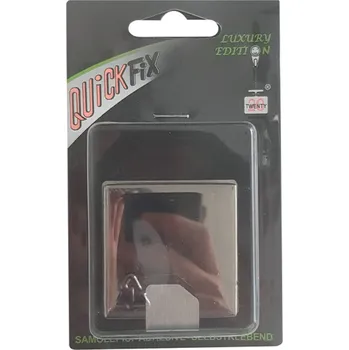 Věšák QuickFix Háček Luxury Edition typ 26 sklo G12 blistr, 1ks