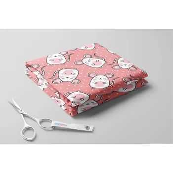 Softshell s beránkem, Myšky Barva: Růžová