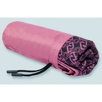 LIU JO Kobereček voděodolný s monogramem tmavá růžová motiv LJ vel. S (68*50 cm)