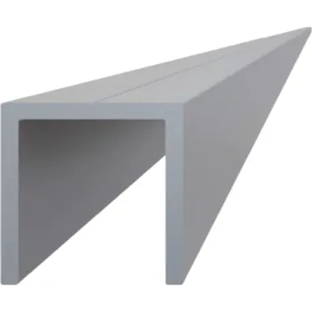 Stavební profil Hliníkový profil U 25 rozměr 25x25x2 barva v Ral 8003,8011 délka 6 m Cena za kus Barvy: RAL 8011