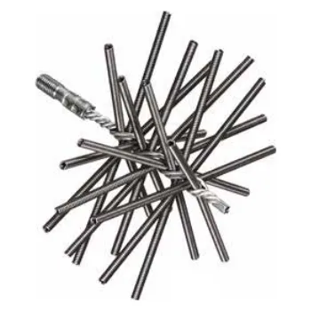 Komínová štětka KARTÁČ KOMÍNOVÝ - PRUŽINOVÝ ,ocelový pr.200 mm