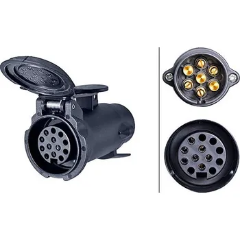 Tažné zařízení Adaptér, zásuvka HELLA 8JA 008 981-001