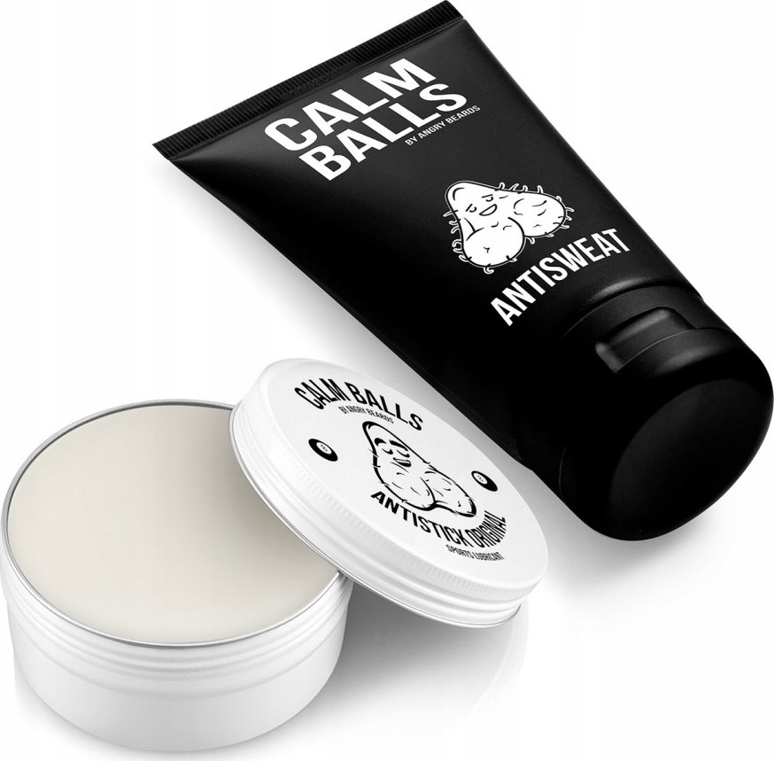 foto Kosmetická sada Angry Beards Calm Balls dárková sada