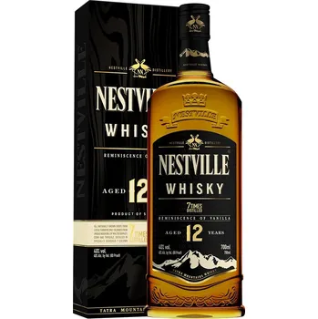 Whisky Nestville Whisky Blended 12yo 40% obj. 0,7L v dárkové krabičce