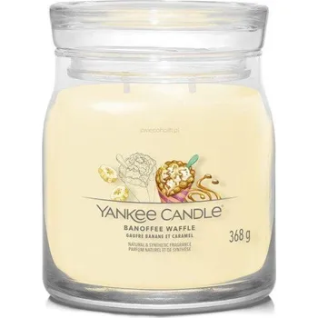 Svíčka Yankee Candle Signature Banoffee Waffle