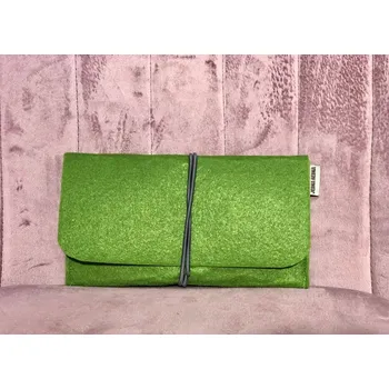 Šátek Filcové psaníčko světle zelené - JEDNA BEDNA 0001930