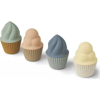 Hračka na písek Liewood Silikonové muffiny na hraní Kate Multi Mix Liewood Kate Cupcakes toy 4-pack