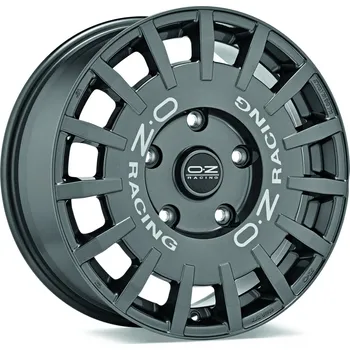 Alu kolo Alu disk OZ SPORT RALLY RACING 8x17, 5x120, 79, ET34 DARK GRAPHITE SILVER LETTERING