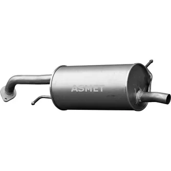 Tlumič výfuku Koncový tlumič výfuku ASMET 11.042