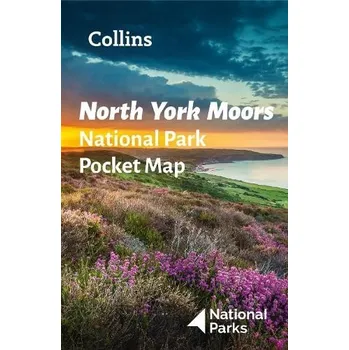 Kniha North York Moors National Park Pocket Map - National Parks UK a Collins Maps