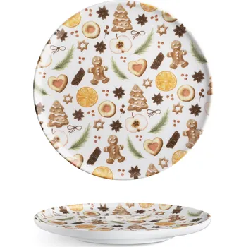 Talíř G. Benedikt Optimo Vánoce dezertní talíř 20 cm vánoční