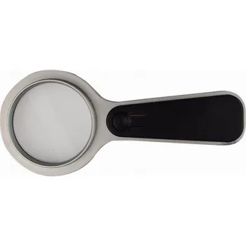 Lupa Lupa na čtení s bílou LED svítiln