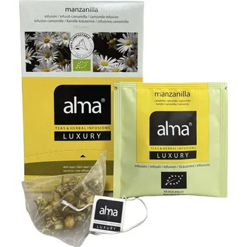 Nápoj Alma HEŘMÁNEK sypaný bylinný čaj v pyramidách, 20 sáčků