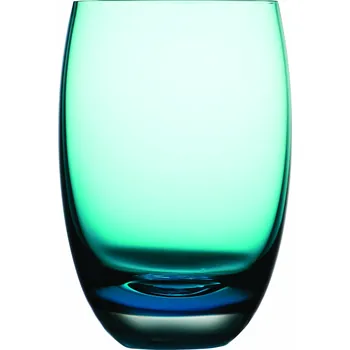 Sklenice Nude, Sklenice Colored O 400 ml, tyrkysové, 4 ks - Formadore