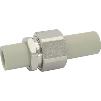 Vodovodní potrubí Slovarm - Spoj rozebíratelný plast-plast PPR 20x20 PN20 - 492020