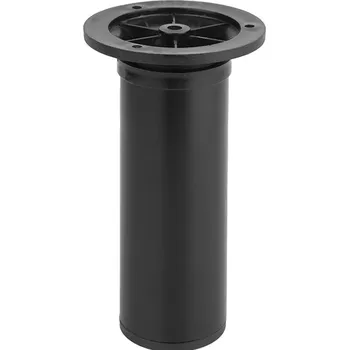 Nábytkové kování Interex design Nábytková nožka MONTE / Černá matná 100 mm