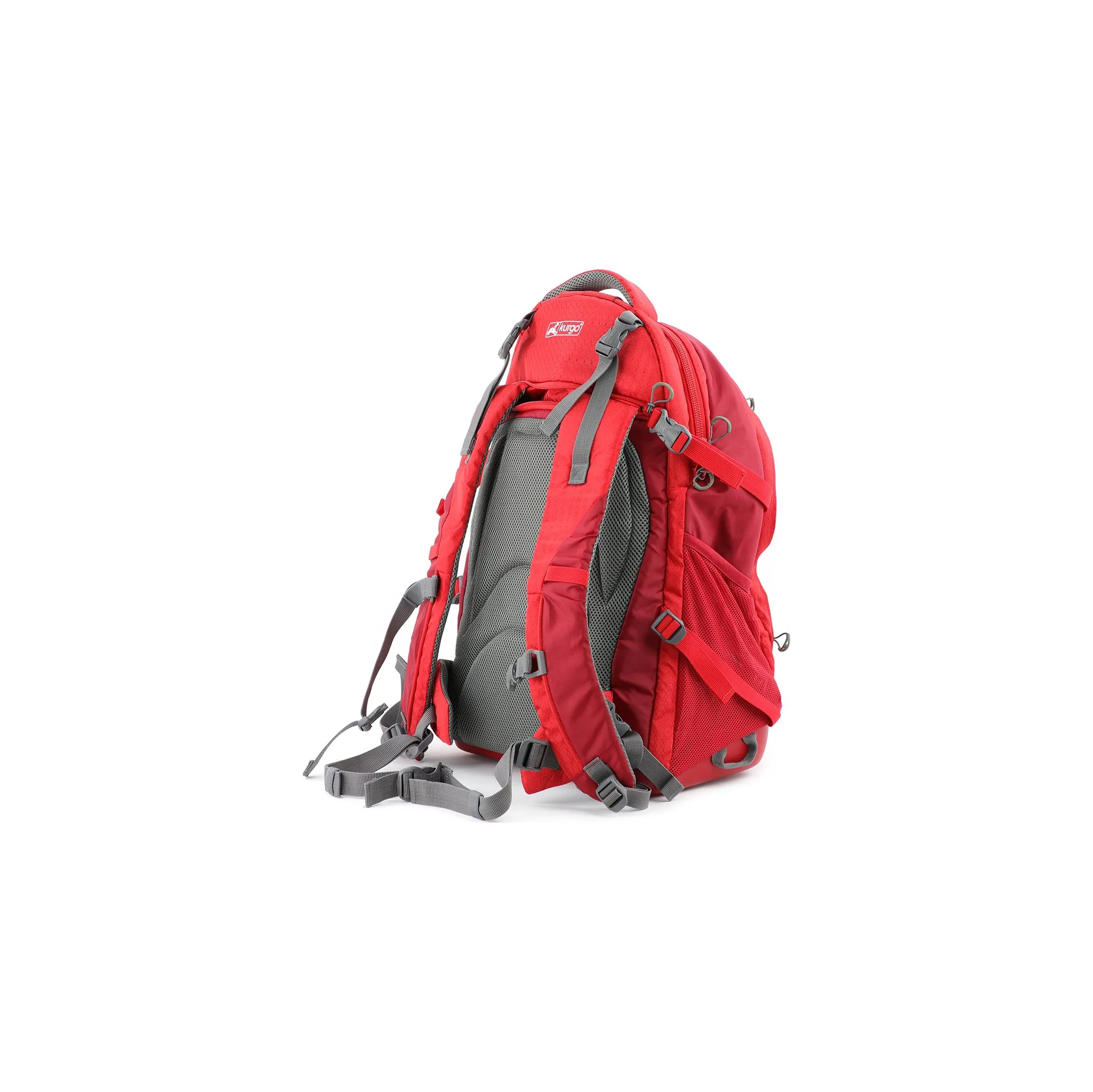 Fotografie 2 - Psí batoh Kurgo G-Train Dog Carrier Backpack 53,34 x 33,02 x 25,4 cm červený