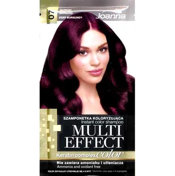 Šampon JOANNA MEC Tónovací šampon 35g 07-TMAVÁ BORDÓ