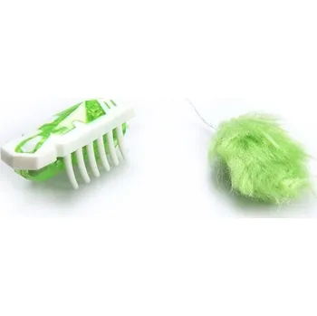Hračka pro kočku HEXBUG Nano brouk 4,5 x 1,5 x 2 cm bílý/zelený