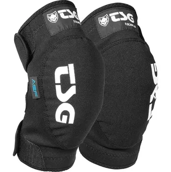 cyklistický dres Chrániče kolen TSG Ecscape A Youth černá XS