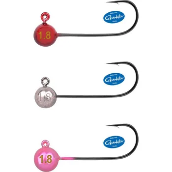 Rybářský háček Wolframová Jigová hlavička Gamakatsu-Spro Tungsten Micro Jig 22 vel.2 3,5g Metalic (3ks)