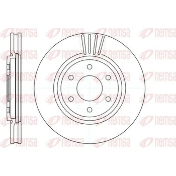 Brzdový kotouč Brzdový kotouč REMSA 61037.10