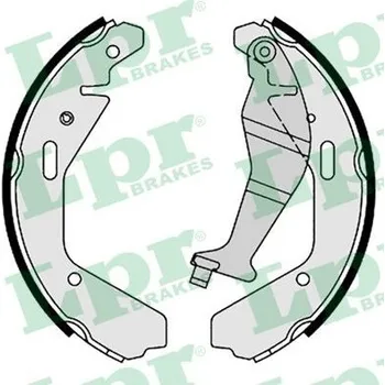 Auto-moto Sada brzdových čelistí LPR 09130