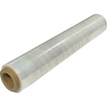 Obalový materiál fólie stretch 500 mm, 23my, 1,7kg netto+dutinka 200g - transparentní