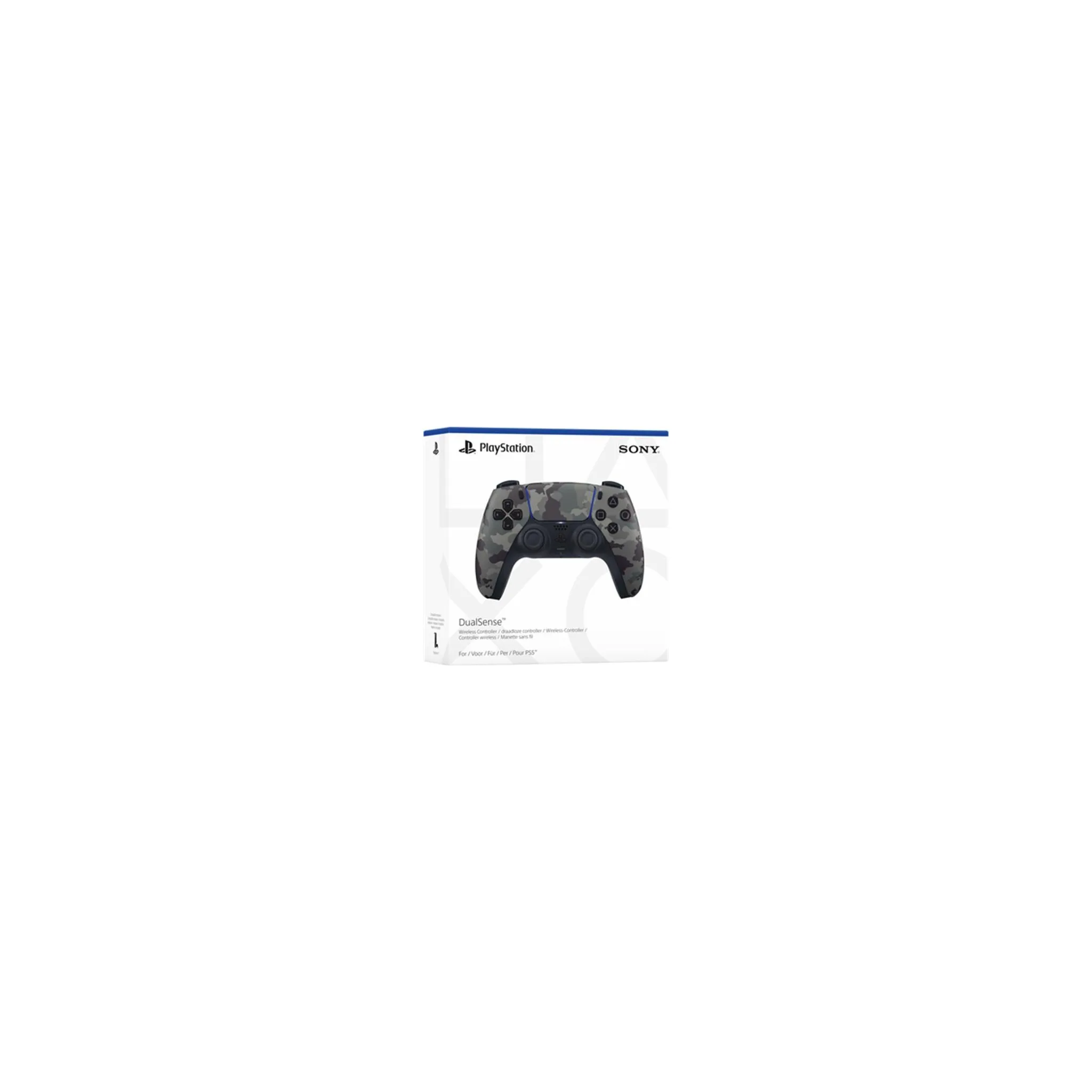 Fotografie 5 - Gamepad Sony PlayStation 5 DualSense Wireless Controller  Gray Camo (PS719423195)